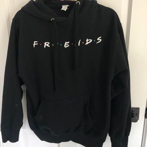 F.R.I.E.N.D.S Black Sweatshirt